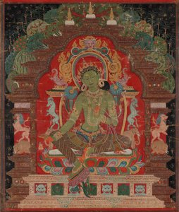 Green Tara, c. 1260s