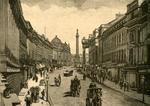 Grey Street, Newcastle-on-Tyne, c1890
