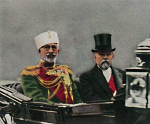 Grand Duke Nikolai Nikolaevich and Poincaré, 1934 by Unbekannt