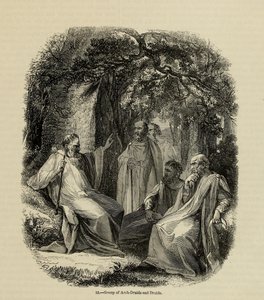 Group of Archdruids and Druids From the book Old England: A Pictorial Museum by Unbekannt