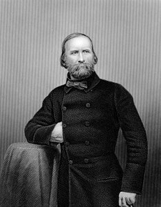 Giuseppe Garibaldi, Italian Patriot, 1860