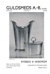 Guldsmeds A.-B. G.A.B. - Sterling Silver - Rydbeck & Norström by Unbekannt