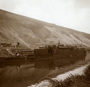 Gunboat, Genicourt, northern France, c1914-c1918