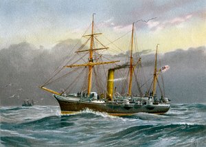 HMS Nymphe, Royal Navy sloop, c1890-c1893