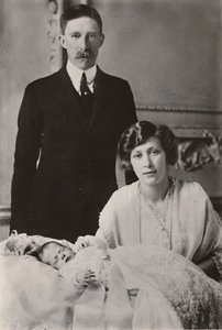 H.R.H. Princess Mary & Viscount Lascelles with Their Son, George Henry Hubert Lascelles