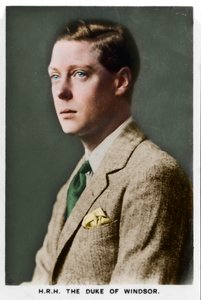 HRH The Duke of Windsor, 1937