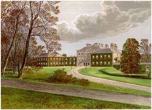Haddo House, Aberdeenshire, home of the Earl of Aberdeen, c1880