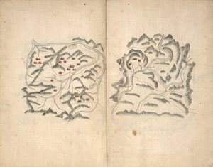Haedong Chido. Hosŏ Chŏndo. by Unbekannt
