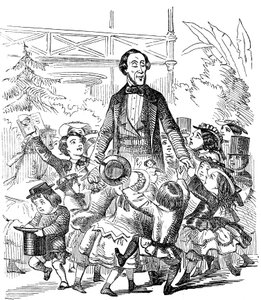 Hans Christian Andersen, 1805-1875, Danish Author, 1857