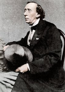 Hans Christian Andersen, Danish author and poet, mid 19th century by Unbekannt