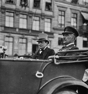 He went to Cologne to the Headquarters of the British Army of Occupation