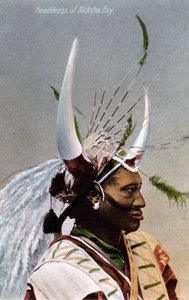 Headdress of a Ricksha Boy, Durban