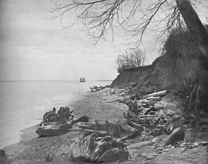 Heading for the Shore, Lake Michigan by Unbekannt