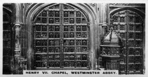 Henry VII Chapel, Westminster Abbey, London, c1920s by Unbekannt