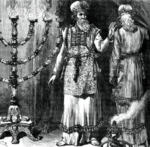 High Priests, Showing the Ephod and Linen Robes by Unbekannt