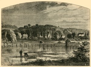 Highgate Ponds, c1876