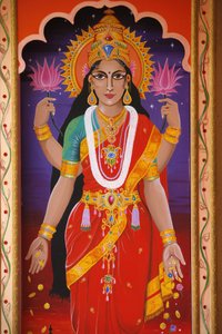 Hindu Goddess Laxmi, London, United Kingdom
