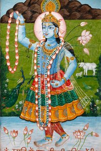 Hindu Goddess Radha, Mathura, India