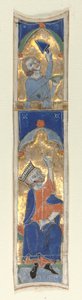Historiated Initial I Excised from a Bible by Unbekannt