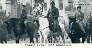 Historic Entry into Brussels, 1918 by Unbekannt