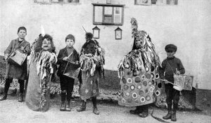 Hobby-Horse, May Day Ceremonies, Somerset, c1922