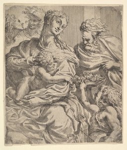Holy Family, 17th century