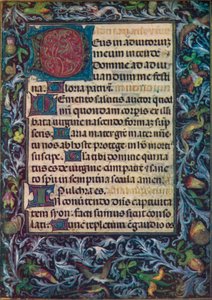 Horae Beatae Virginis Mariae, Fifteenth Century, 1903