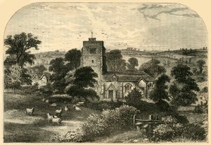 Hornsey Church in 1750
