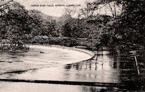 Horseshoe Falls on the River Dee, Near Llangollen, Wales, Early 20th Century by Unbekannt
