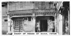 House of Baina, Patan, India, c1925 by Unbekannt