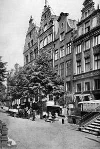 Houses on the Brodbankengasse, Danzig