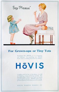 Hovis bread advert, 1921 by Unbekannt