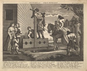 Hudibras Triumphant Plate 4: Illustrations to Samuel Butler
