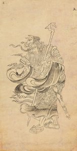 Iconographic Drawing of Saturn Doyo, 12th century