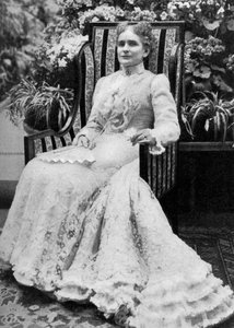 Ida Saxton McKinley, wife of American president William McKinley
