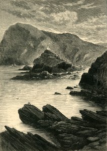 Ilfracombe - View from the Rocks at the Base of the Capstone