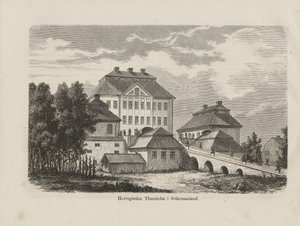 Illustration from the Book Nordiska Taflor by Unknown Author and Published by Albert Bonnier by Unbekannt
