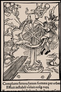 Illustration to the book Ship of Fools by Sebastian Brant, 1497 by Unbekannt
