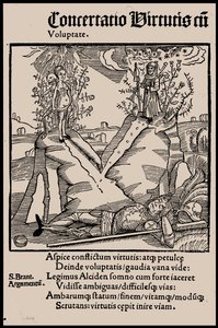 Illustration to the Book Ship of Fools by Sebastian Brant, 1497 by Unbekannt