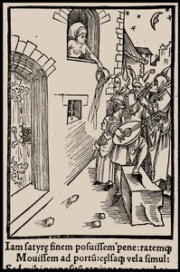 Illustration to the Book Ship of Fools by Sebastian Brant by Unbekannt