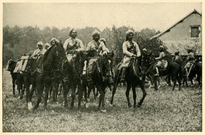 Indian soldiers at the front, First World War