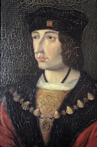 Indre & Loire No. 184 - Chateau de Loches - Portrait of Charles VIII
