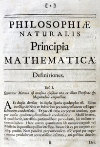 Inside Title Page to Newton