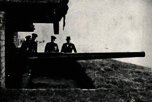 Inspecting Coastal Defences, c1940
