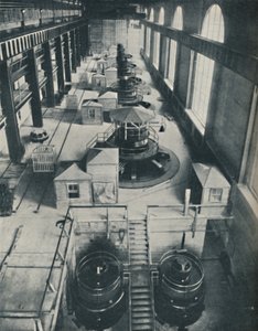 Instruments of Power for the Rushing Waters of Niagara River, c1935