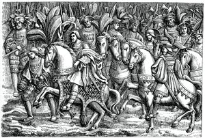 Interview between Francis I and Henry VIII, on the Field of the Cloth of Gold