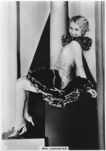Iris Lancaster, actress, c1938