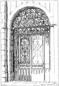 Iron Gates All Souls, Oxford