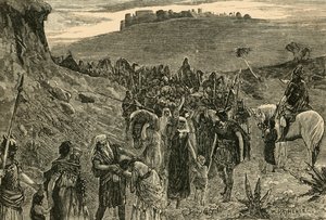 Israelites Going Into Captivity by Unbekannt