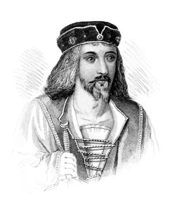 James I, King of Scotland, c1850